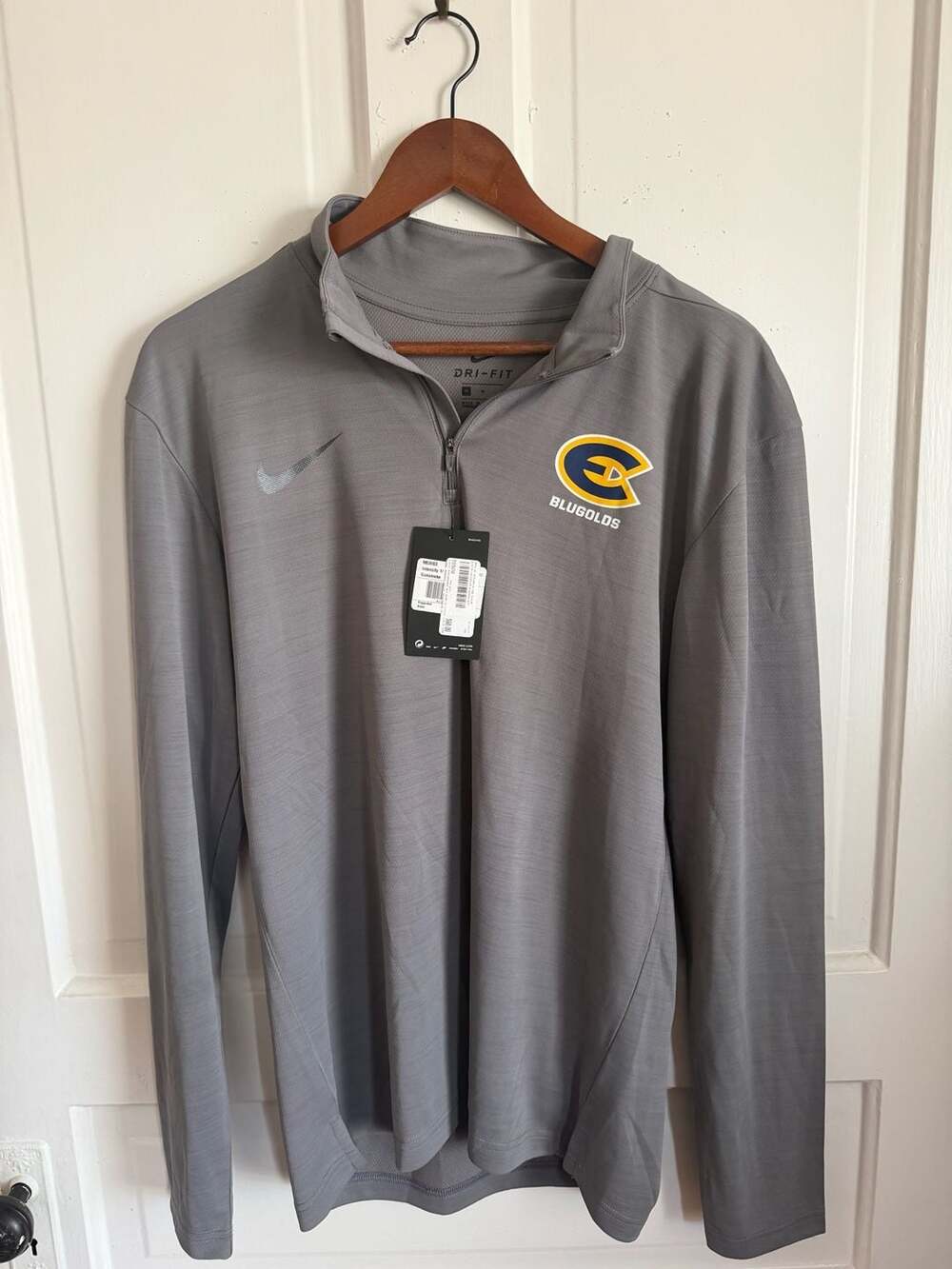Nike UW-Eau Claire Blugolds Dri-Fit Quarter-Zip Pullover Size M